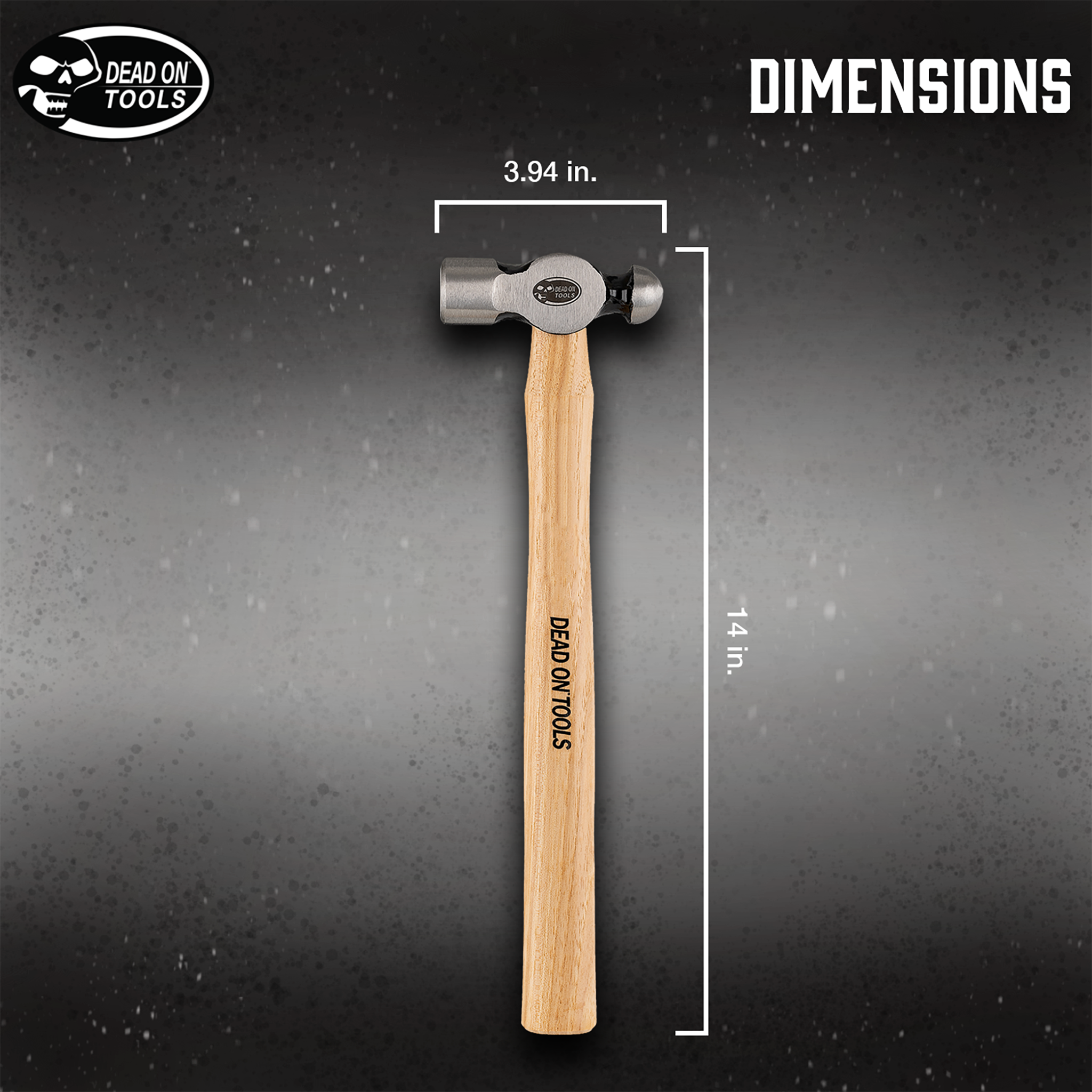 16 oz. Smooth Face Ball Peen Hammer