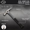 20 oz. Smooth Face Fiberglass Hammer
