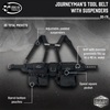 Journeyman's Tool Belt with Suspenders