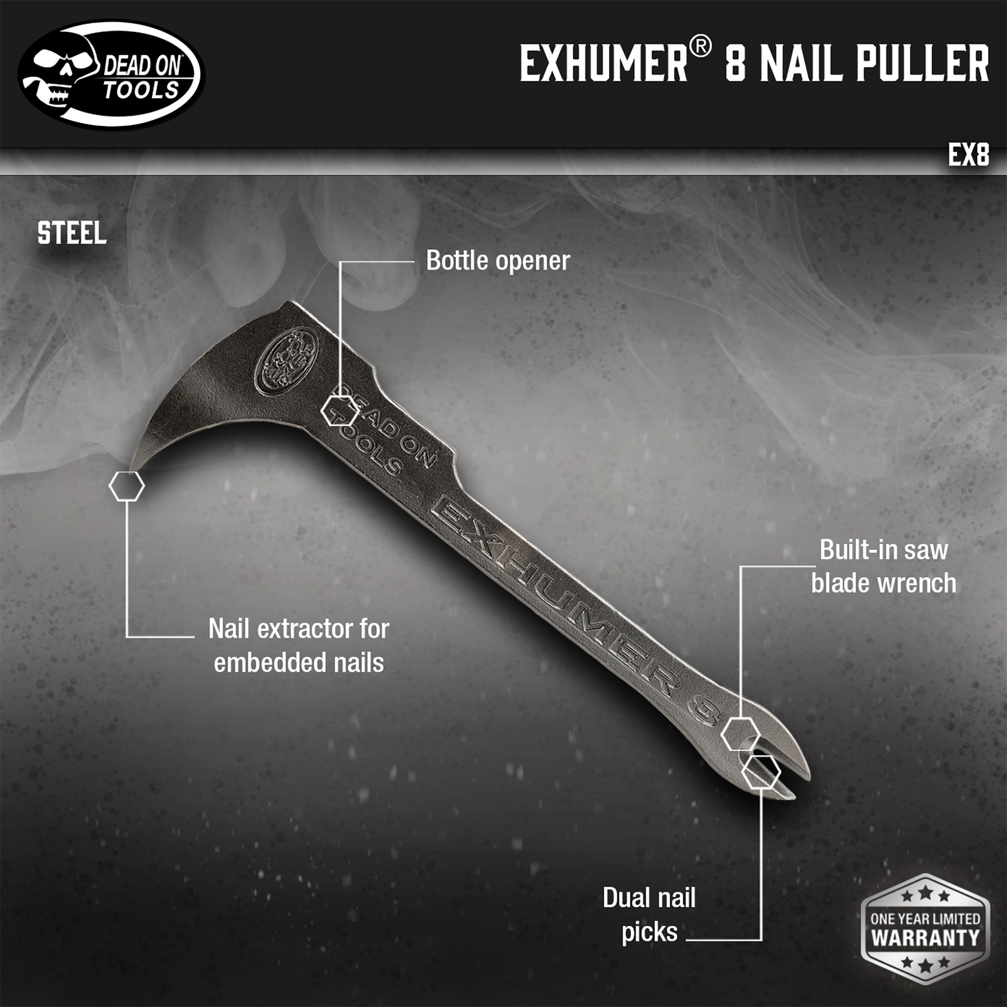 Exhumer 8 Nail Puller