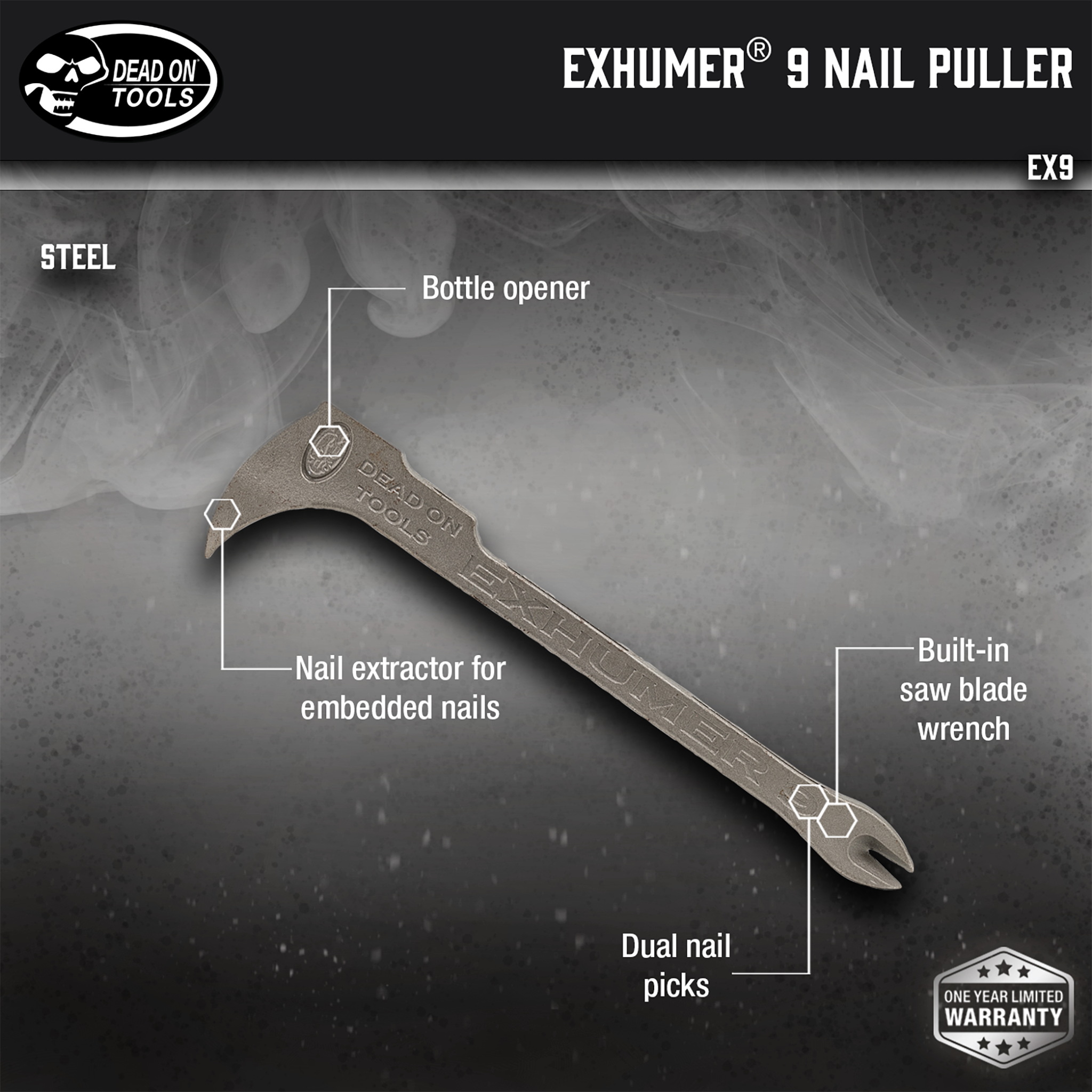 Exhumer 9 Nail Puller