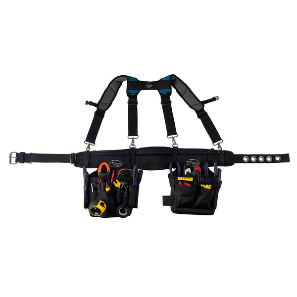 Electrician's Tool Belt with Suspenders